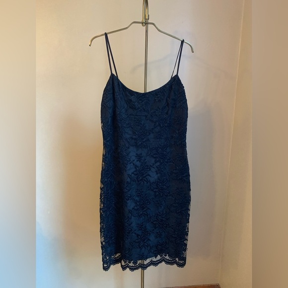 Cassidy vintage little black lace dress mini classic 80’s - Picture 1 of 6